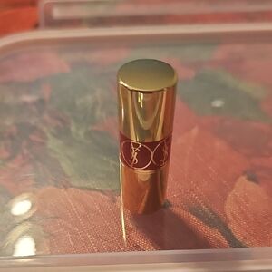 Yves Saint Laurent Coral Lipstick Elegant Makeup